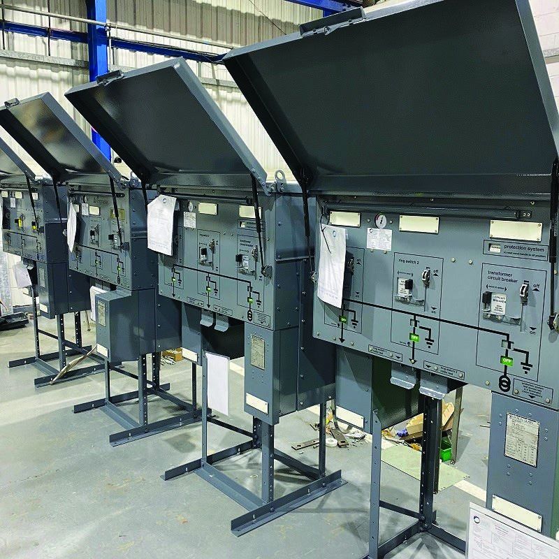 Factory-assembled ring main units